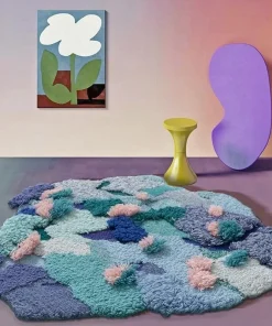 Luz Colorblock Wool Area Rug