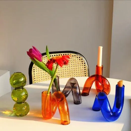 In the Loop Hydroponic Vase & Candle Holder - Archive