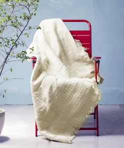 Boheme Natural Cotton Throw