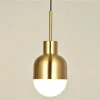 Deco Spotlight Pendant Light in Brass