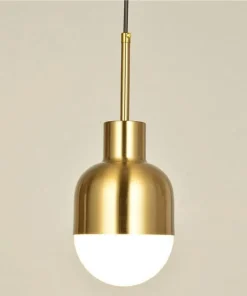 Deco Spotlight Pendant Light in Brass