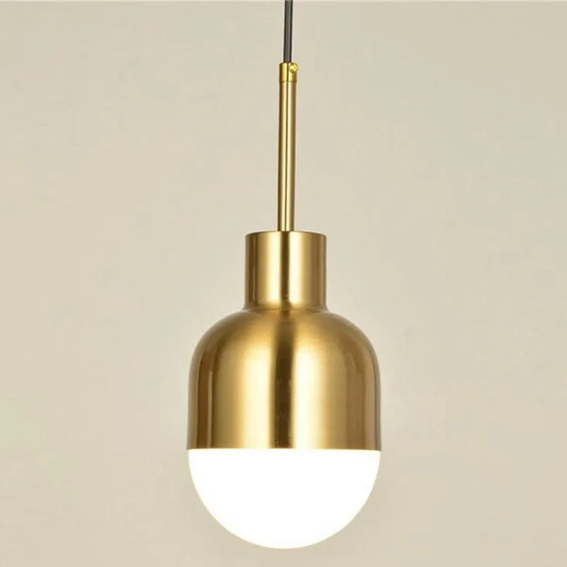 Deco Spotlight Pendant Light in Brass