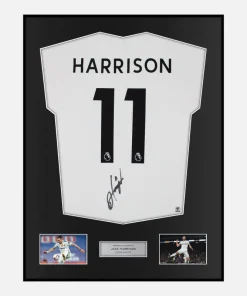 Framed Jack Harrison Signed Leeds United Shirt 2022-23 Home [Classic]