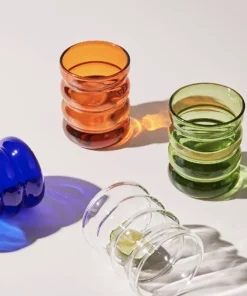 Rim Rum Ripple Glass Cups