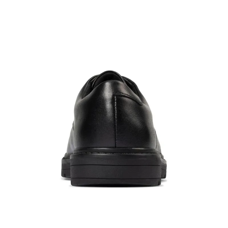 Clarks Boys School Shoe Loxham Derby Y Black - Image 2