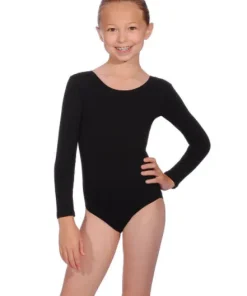 ROCH VALLEY GYMNASTICS DONNA LEOTARD - BLACK