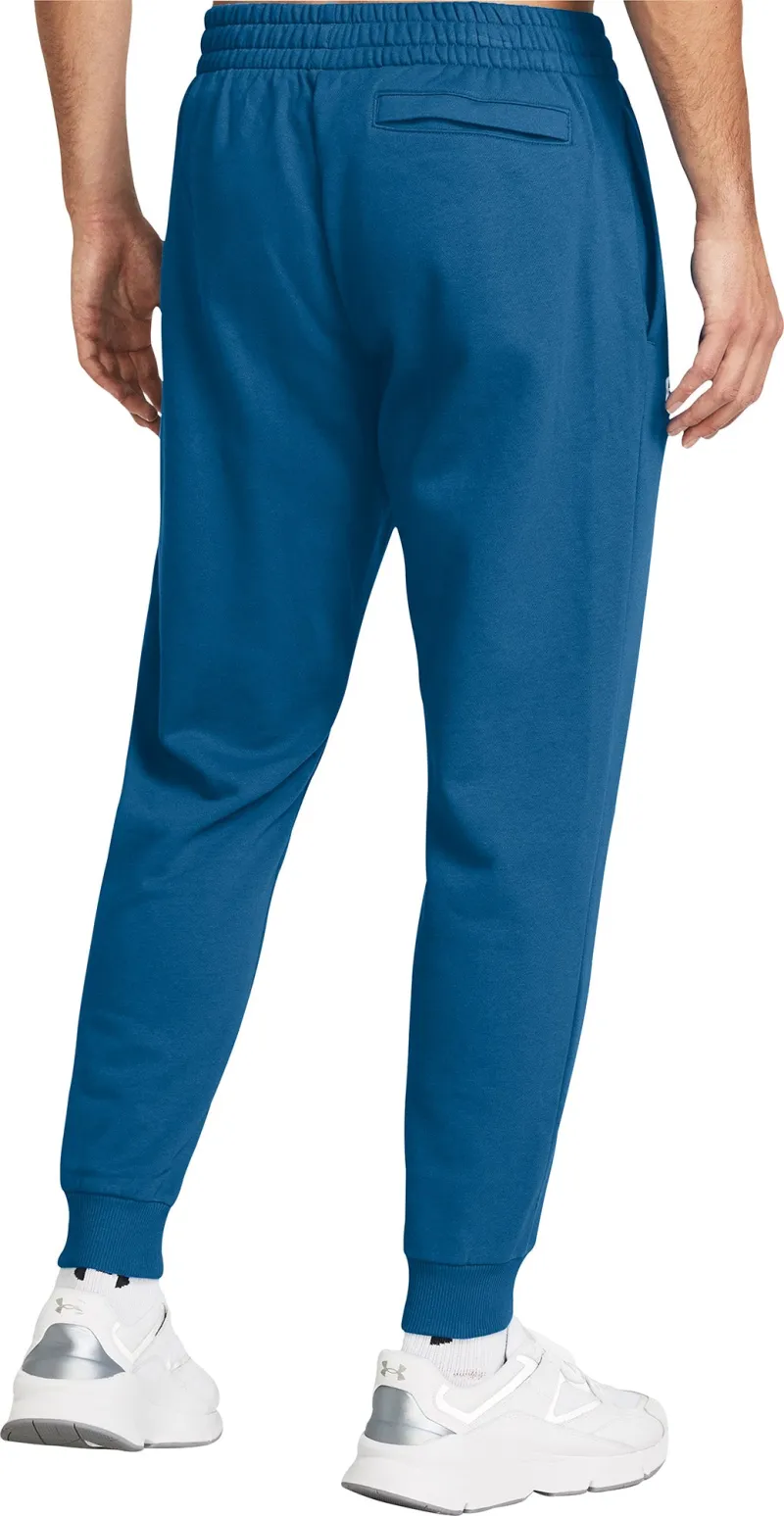 Under Armour Rival Fleece Mens Training Joggers - Blue - Image 2
