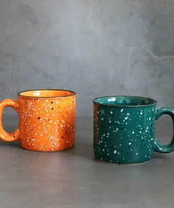 Splatter Ceramic Mugs