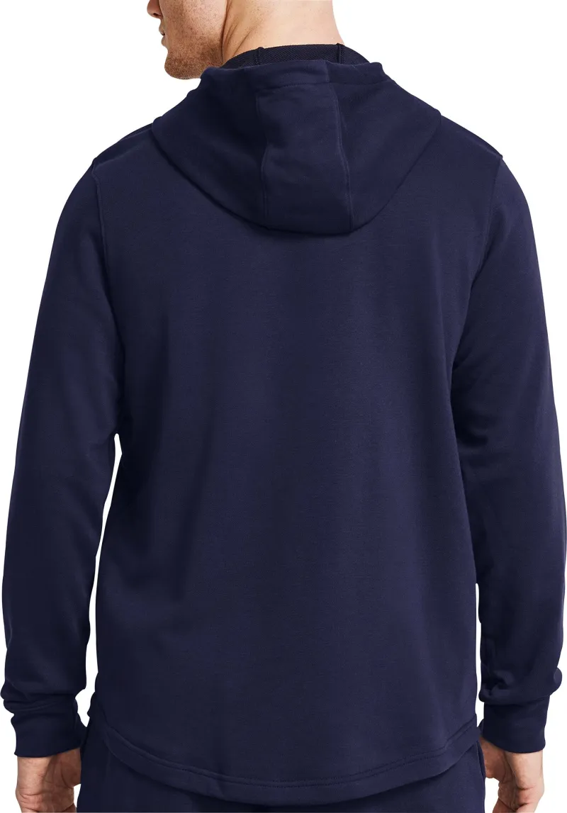Under Armour Rival Terry Graphic Mens Training Hoody - Blue - Image 2