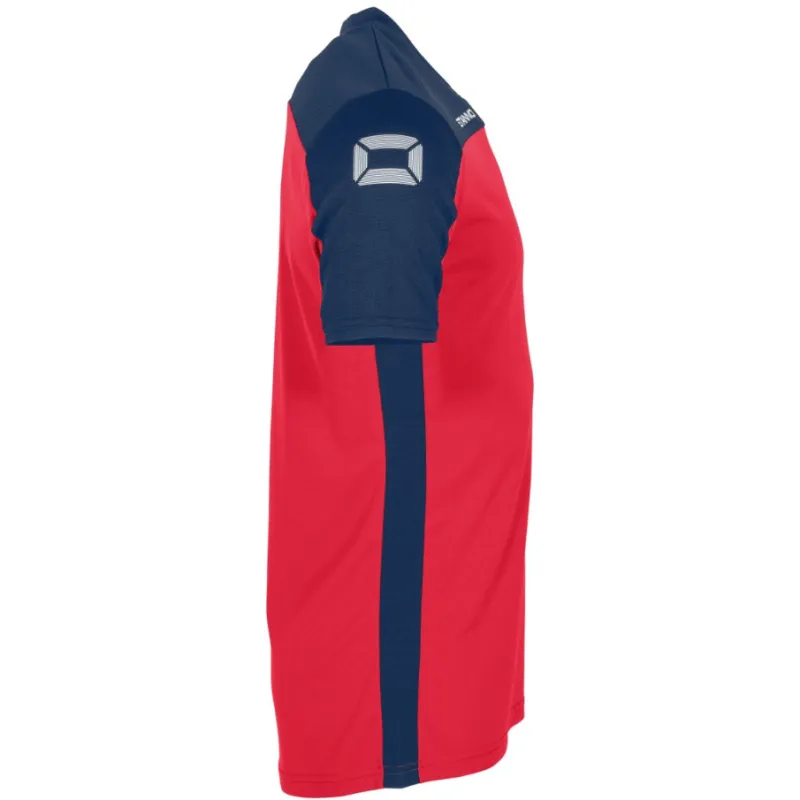 Stanno Adults Pride T-Shirt Red/Navy - Image 3