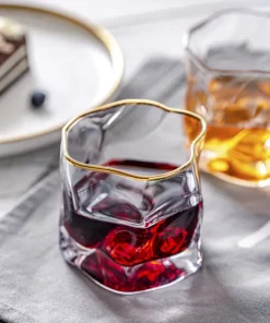 Distort Texture Whisky Glass Set