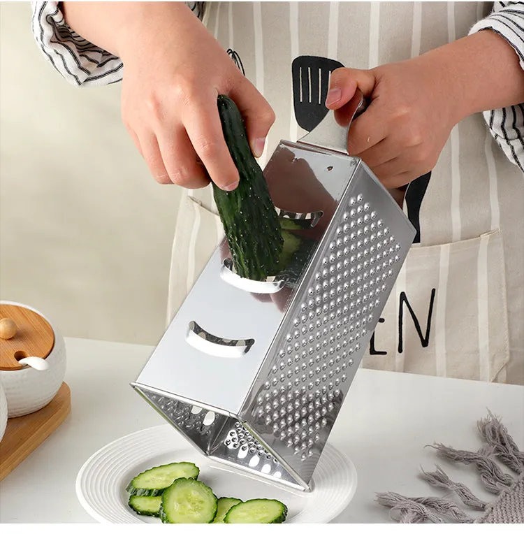 Stainless Steel Retro Fun Food Grater - Image 3