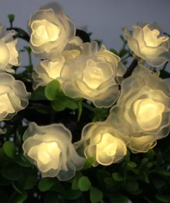 Deluxe Rose Flower LED String Lights