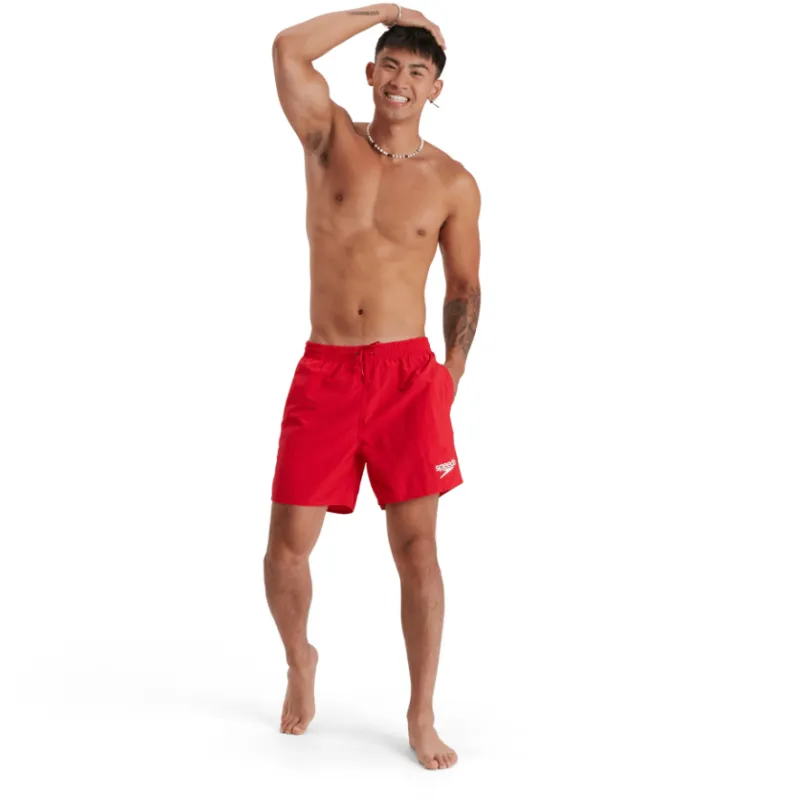 Speedo Mens Essentials 16” Watershort AM Red - Image 2