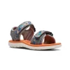 Clarks Girls Sandal Surfing Tide K Grey