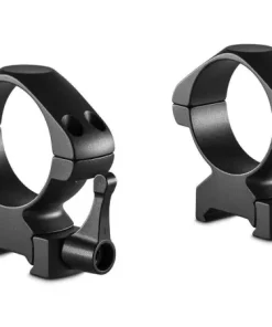 Hawke Precision Steel Ring Mounts ~ 34mm, Low, With Lever Mounts