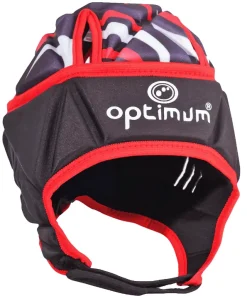Optimum Razor Headguard Black/Red