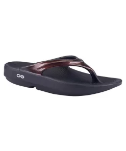 Oofos Womens Oolala Sandal Cabernet