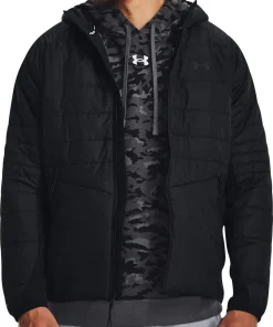 Under Armour Storm Session Hybrid Mens Jacket - Black