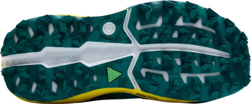 Brooks Caldera 8 Mens Trail Running Shoes - White - Image 2