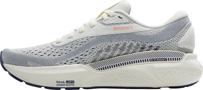 Brooks Adrenaline GTS 24 Womens Running Shoes - Grey - Image 3