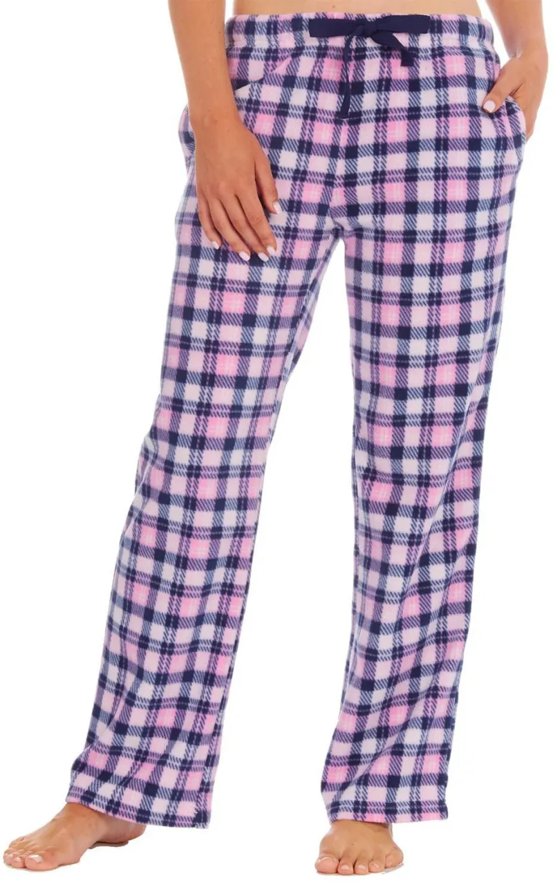 Forever Dreaming Bury Womens Fleece Lounge Pants - Pink