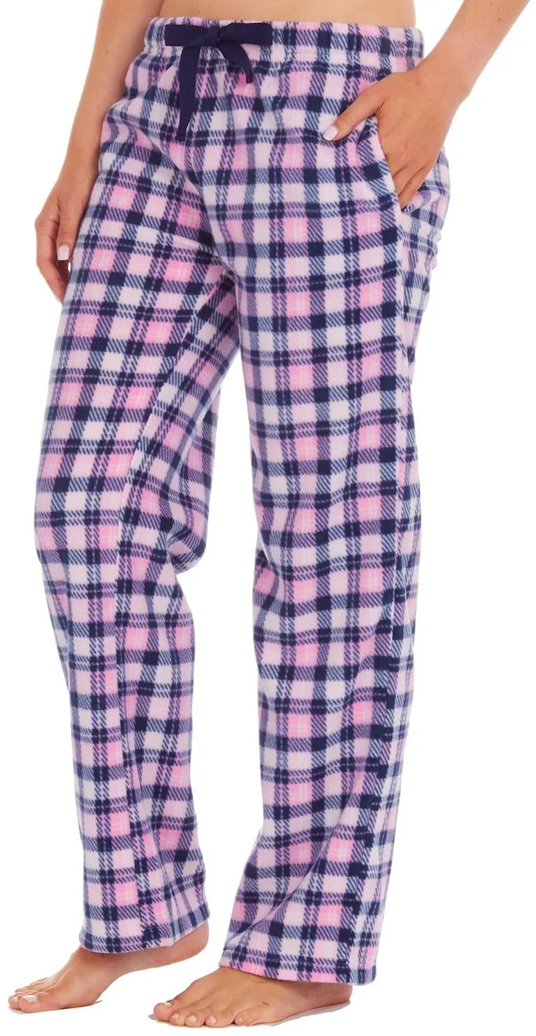 Forever Dreaming Bury Womens Fleece Lounge Pants - Pink - Image 2