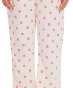 Forever Dreaming Bury Womens Fleece Lounge Pants  - White