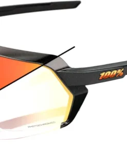 100% Korbin Cycling Sunglasses - Gloss Metallic Black