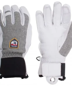 HESTRA MENS ARMY LEATHER PATROL SKI GLOVE - GREY