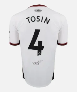 Tosin Adarabioyo Signed Fulham Shirt 2022-23 Home [4]
