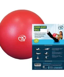 FITNESS MAD EXERCISE SOFT BALL 9' RED