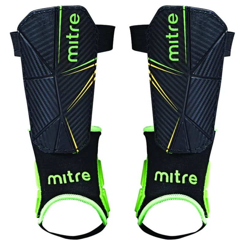 MITRE DELTA ANKLE PROTECT FOOTBALL SHIN GUARD