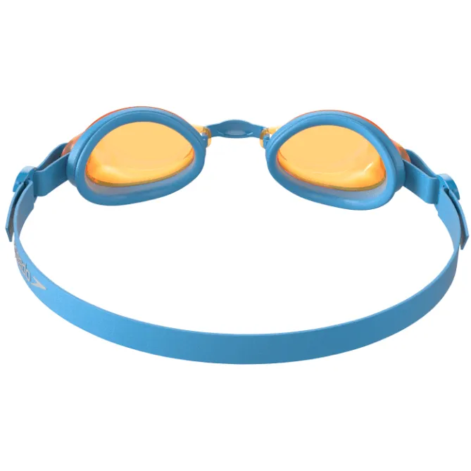 Speedo Kids Jet V2 Goggles Blue/Orange - Image 2