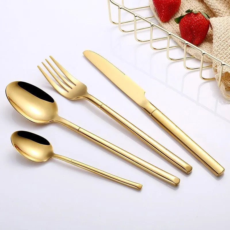 Sheen Stainless Steel 24 Piece Flatware Set