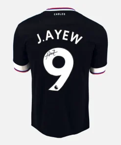 Jordan Ayew Signed Crystal Palace Shirt 2022-23 Third away [9]