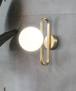 Retro Sphere Wall Lamp
