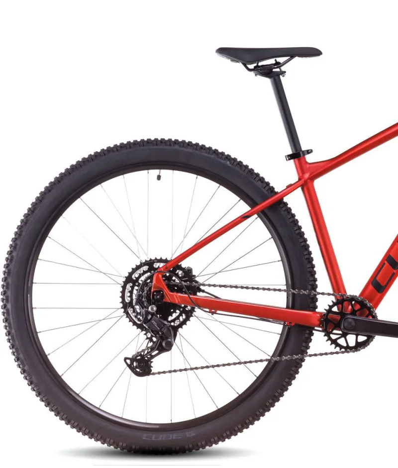 Cube Aim Pro Mountain Bike 2025 - Fire Orange - Image 2