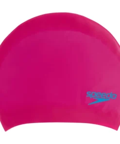 Speedo Kids Long Hair Cap Pink/Blue