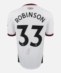 Antonee Robinson Signed Fulham Shirt 2022-23 Home [33]