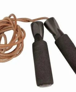 FITNESS MAD LEATHER WEIGHTED JUMP ROPE