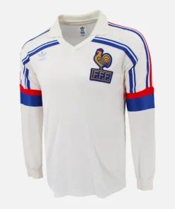 1986-89 France Away Shirt long sleeve [Excellent] M