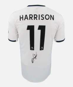 Jack Harrison Signed Leeds United Shirt 2022-23 Home [11]