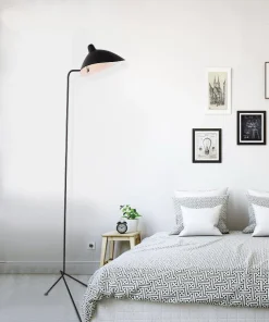 Serge Duckbill Post Modern Single Light Industrial Floor Lamp