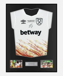 Framed Said Benrahma Signed West Ham Shirt 2023 Conference Final [Classic]