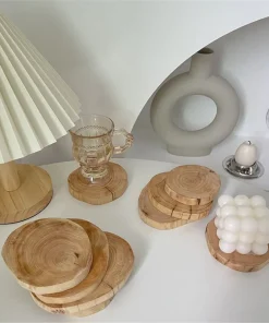 Raw Wood Coaster