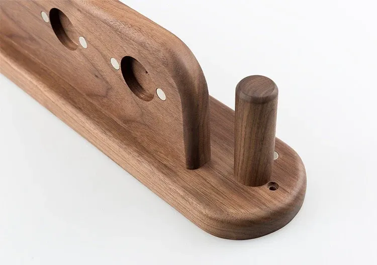 Blow-Out Station Walnut Organizer Rack - Image 2