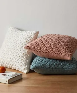 Nouveau Crochet Pillow Case