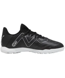 Puma Junior Future Play Football Boots TT Black/ Silver