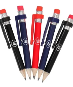 MASTERS WOODEN GOLF PENCILS WITH CLIP 5 PACK